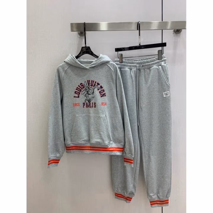 Louis Vuitton grey hoodie — ref 815208