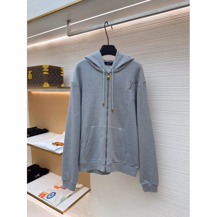 Louis Vuitton grey hoodie — ref 819611