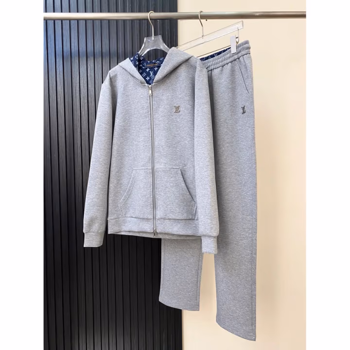 Louis Vuitton grey hoodie — ref 842811