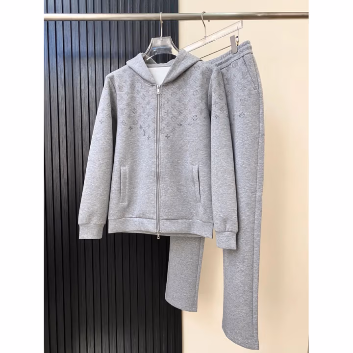 Louis Vuitton grey hoodie — ref 842813