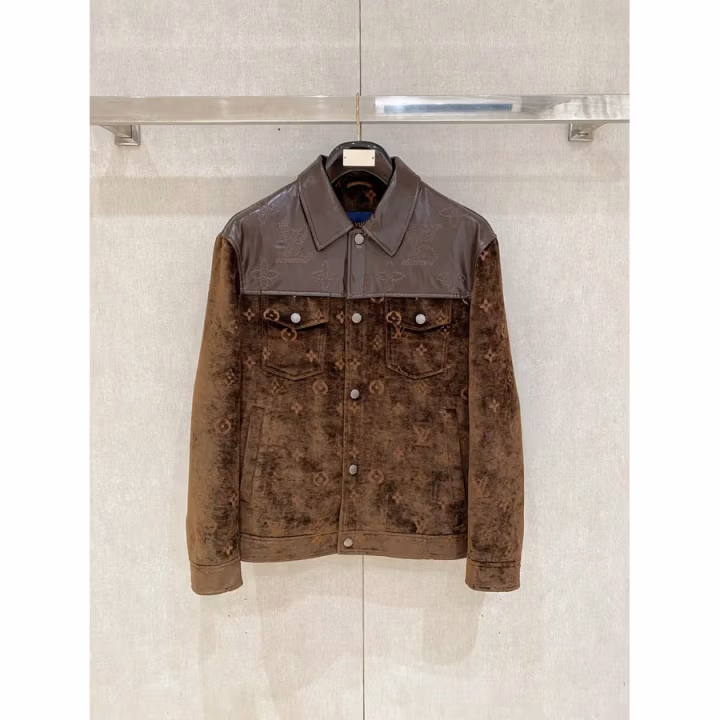 Louis Vuitton brown jacket — ref 821858