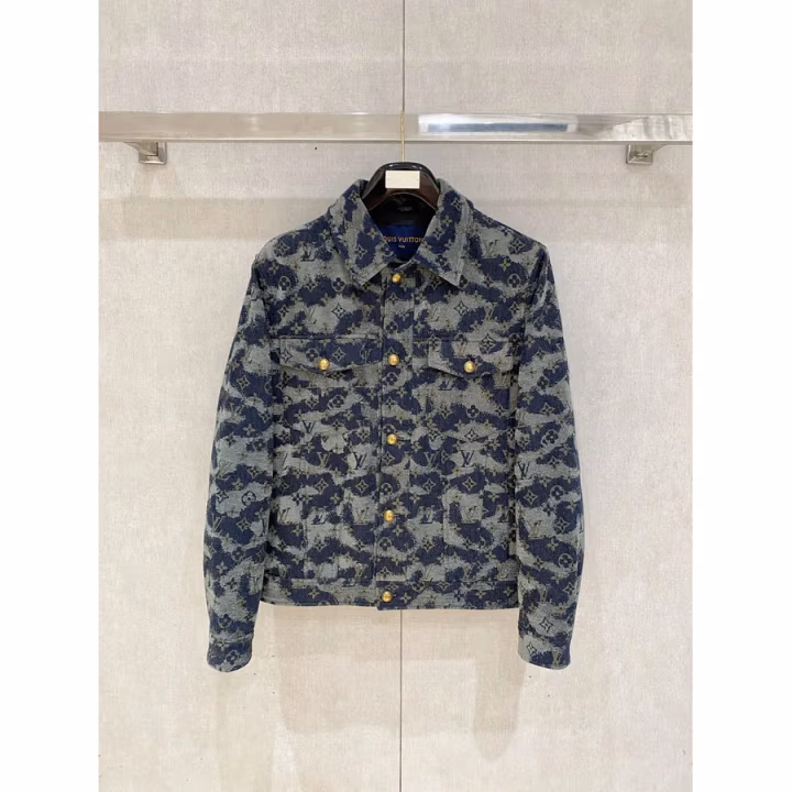 Louis Vuitton navy jacket — ref 821839