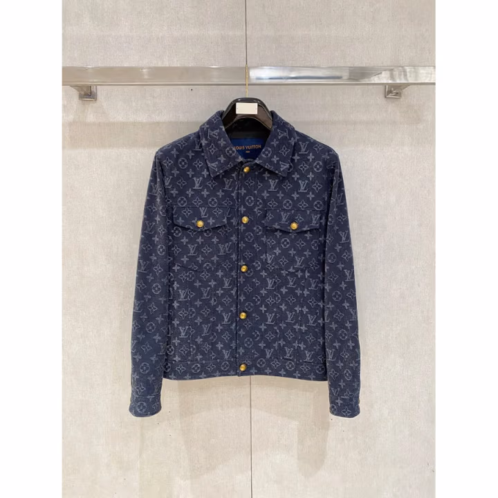 Louis Vuitton navy jacket — ref 821852