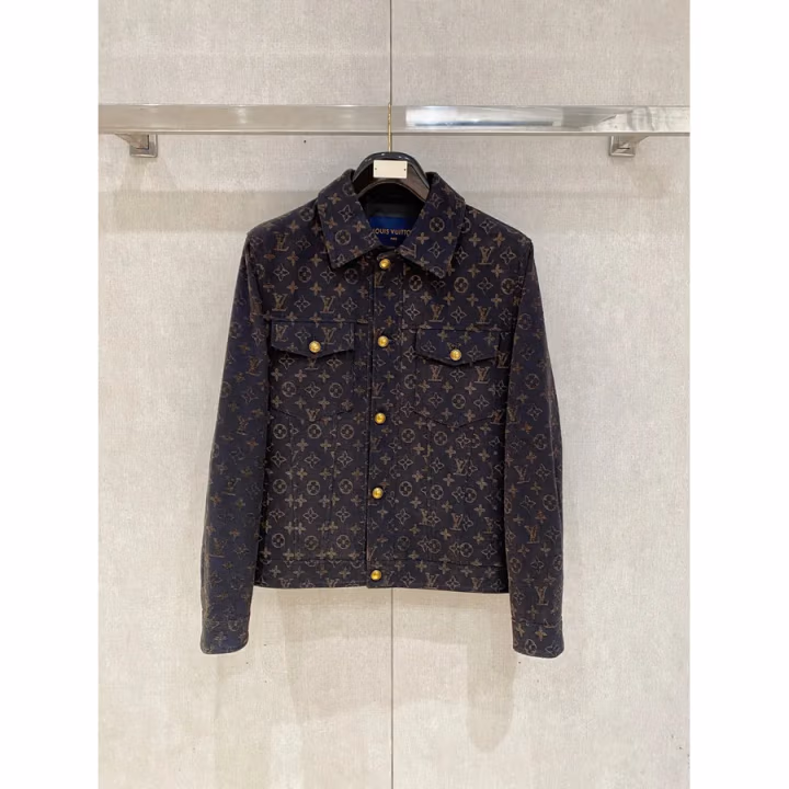Louis Vuitton navy jacket — ref 821853