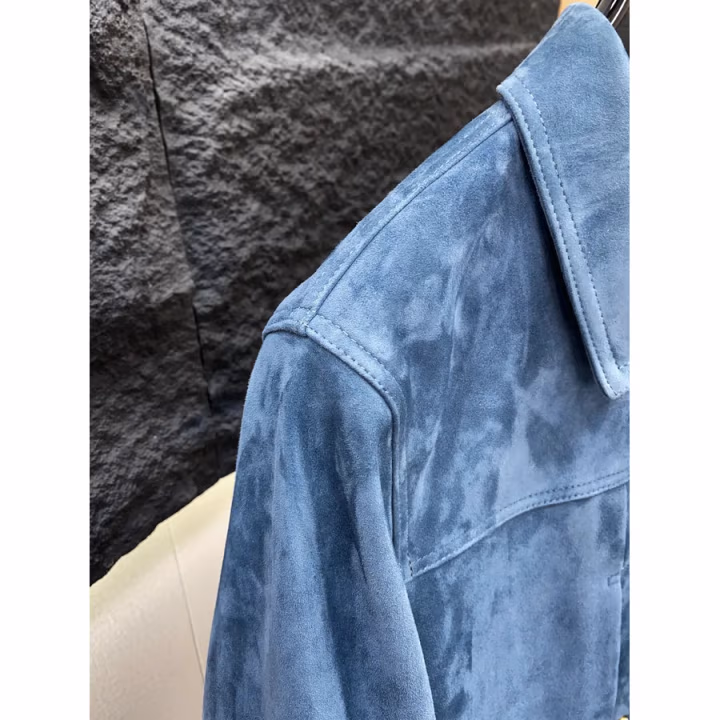 Louis Vuitton washed blue jacket — ref 836438
