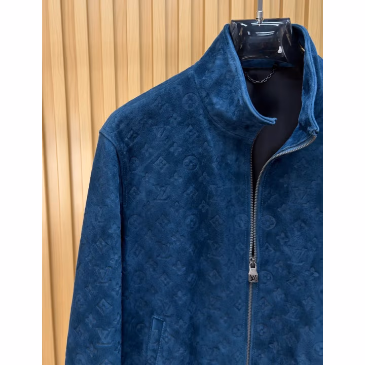 Louis Vuitton washed blue jacket — ref 843120