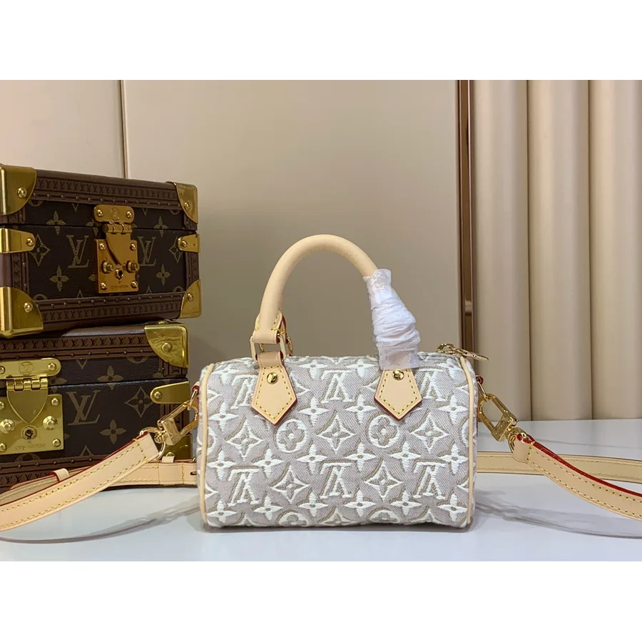 Louis Vuitton grey mini bag — ref 787717