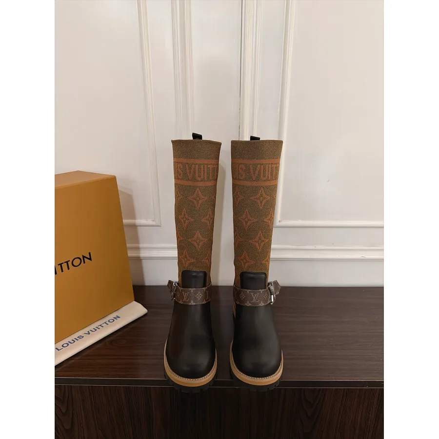 Louis Vuitton brown shoe — ref 813859
