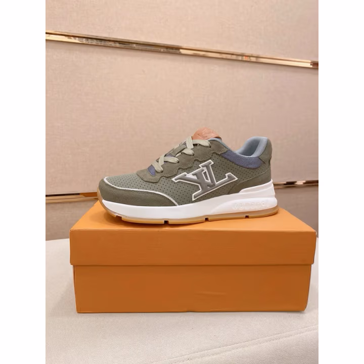 Louis Vuitton green sneaker — ref 780820