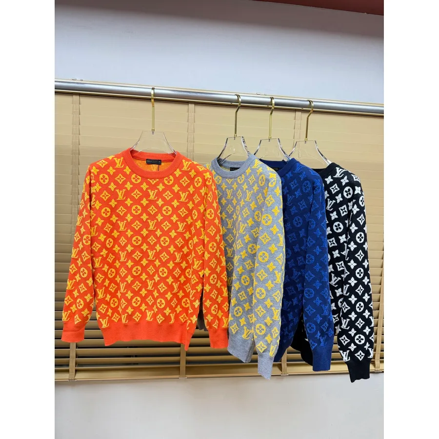 Louis Vuitton orange sweater — ref 825229