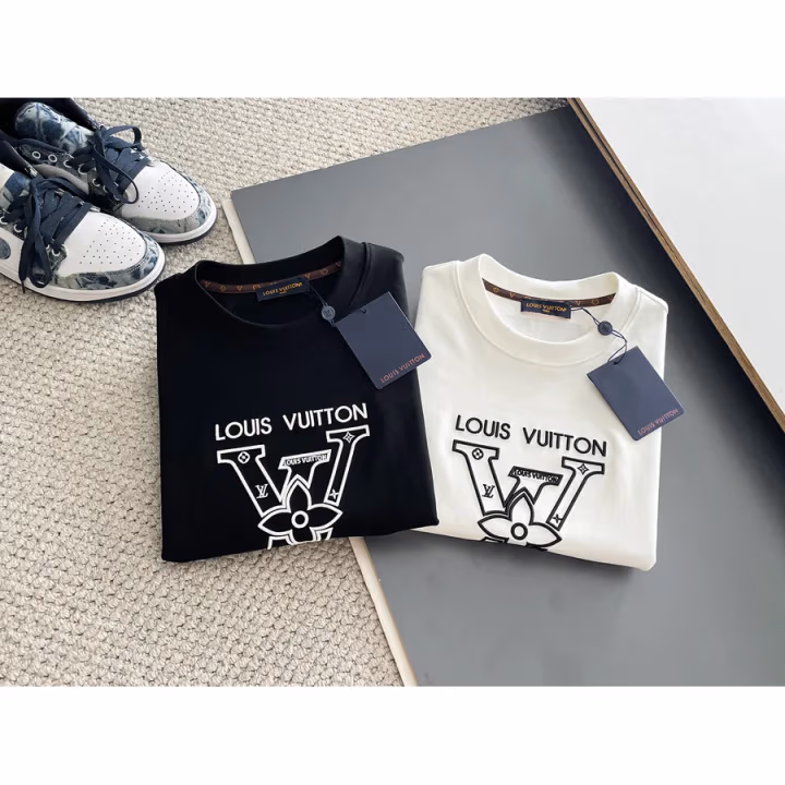 Louis Vuitton black T-shirt — ref 831051