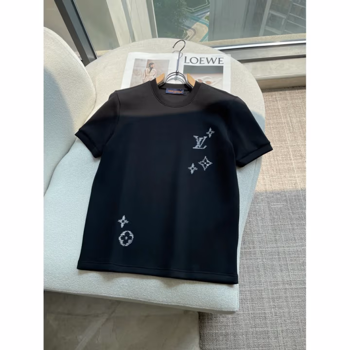 Louis Vuitton black T-shirt — ref 835055