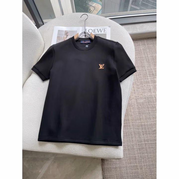 Louis Vuitton black T-shirt — ref 835057