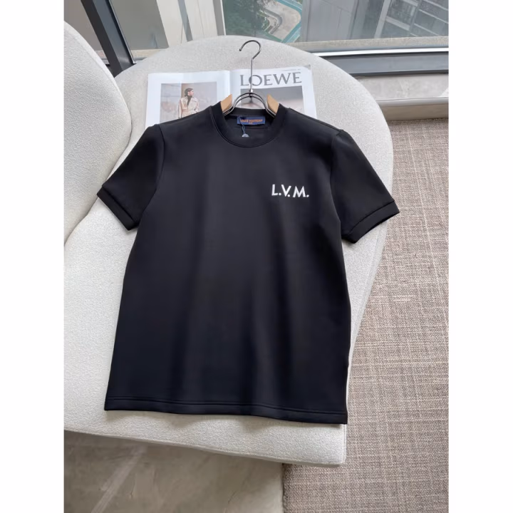 Louis Vuitton black T-shirt — ref 835059