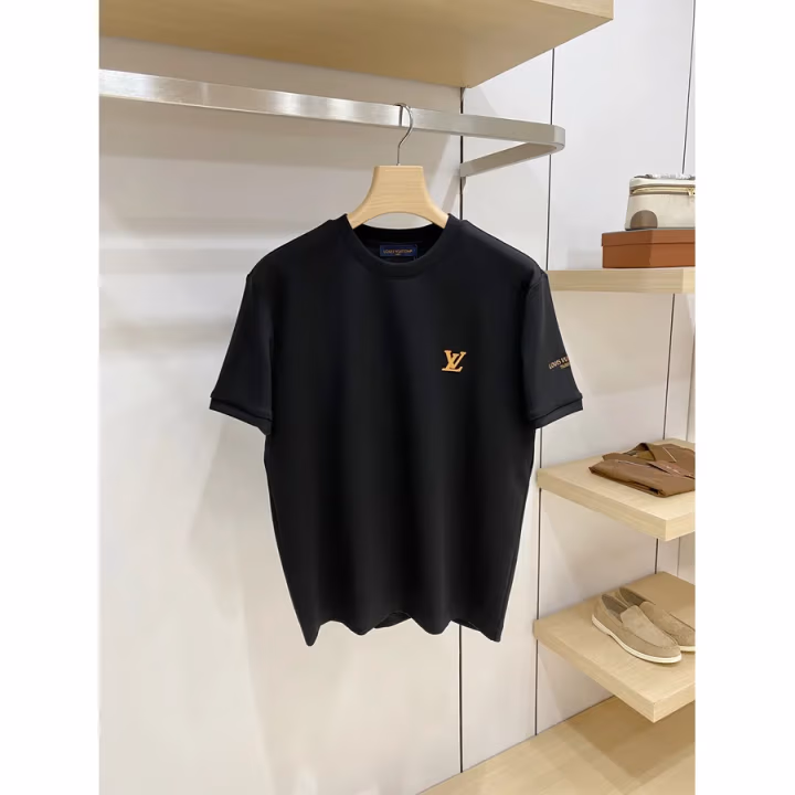 Louis Vuitton black T-shirt — ref 841843