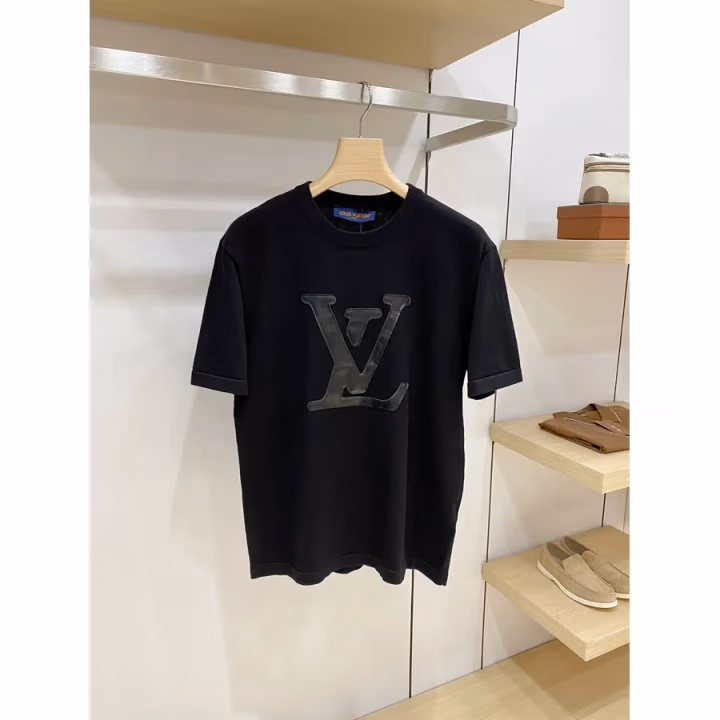 Louis Vuitton black T-shirt — ref 841859
