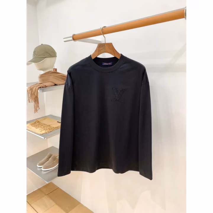 Louis Vuitton black T-shirt — ref 847408