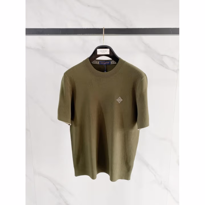 Louis Vuitton green T-shirt — ref 823518