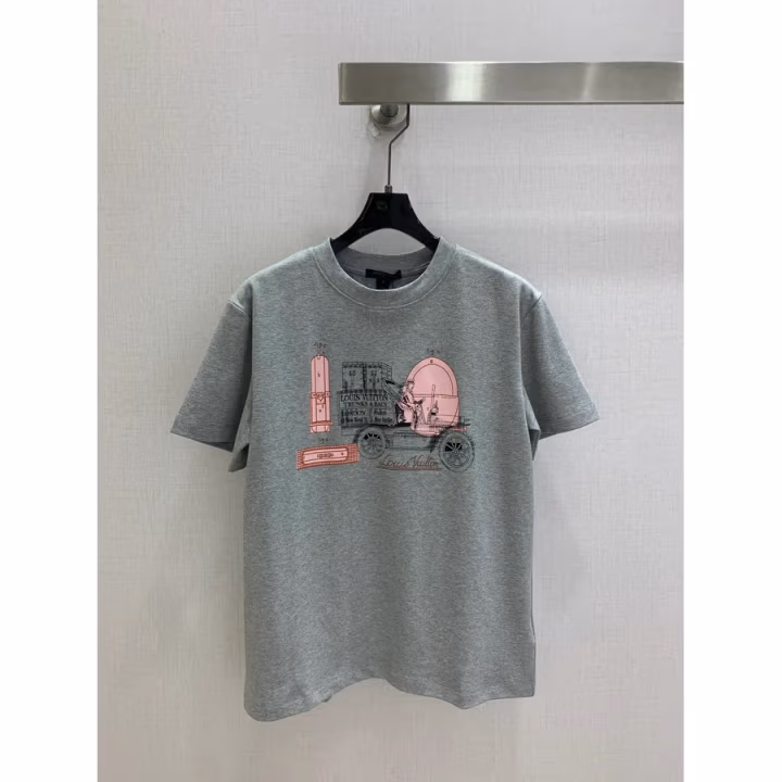 Louis Vuitton grey T-shirt — ref 815062