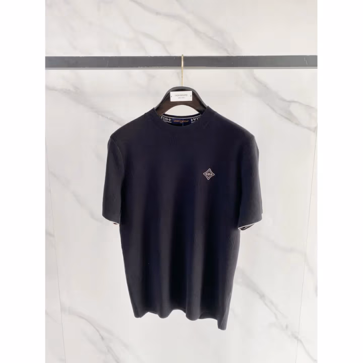 Louis Vuitton navy T-shirt — ref 823516