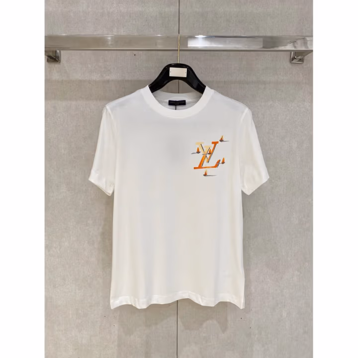 Louis Vuitton white T-shirt — ref 827438