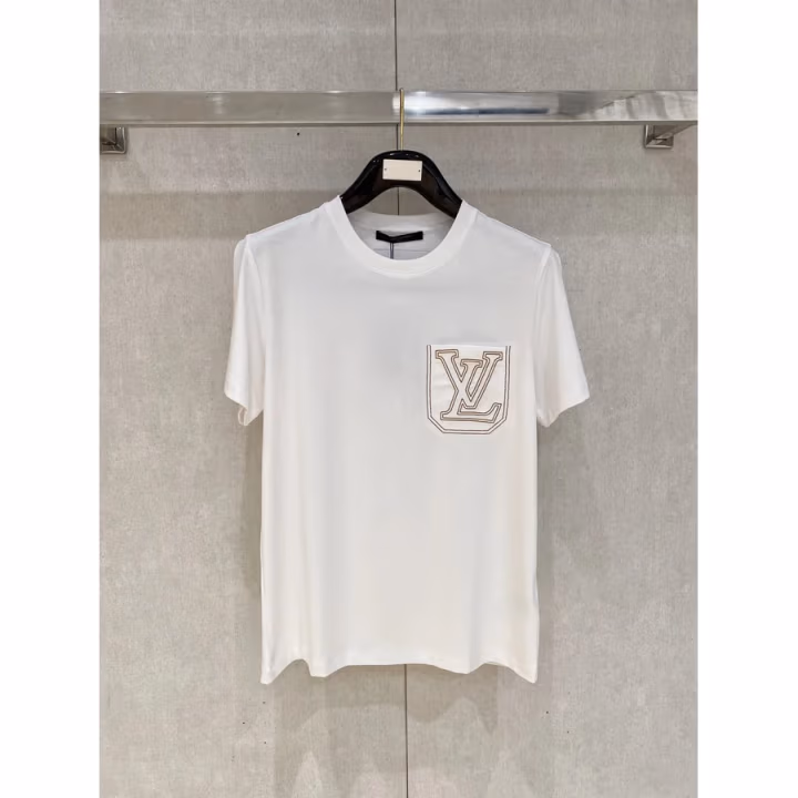 Louis Vuitton white T-shirt — ref 827468