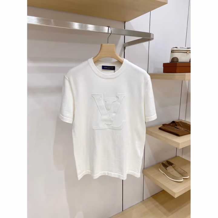 Louis Vuitton white T-shirt — ref 841860