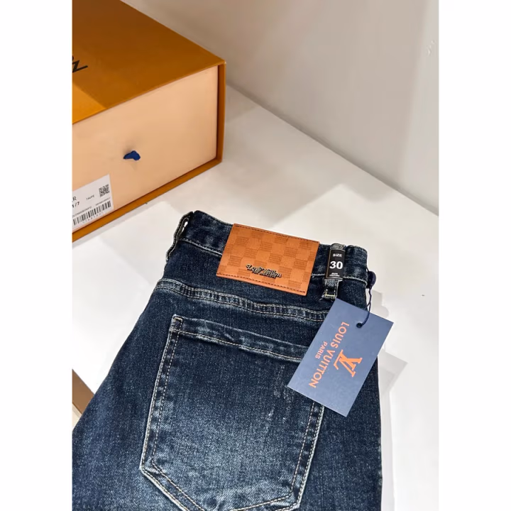 Louis Vuitton washed blue trouser — ref 847559