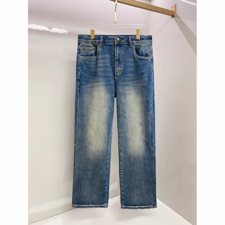 Louis Vuitton washed blue trouser — ref 832008