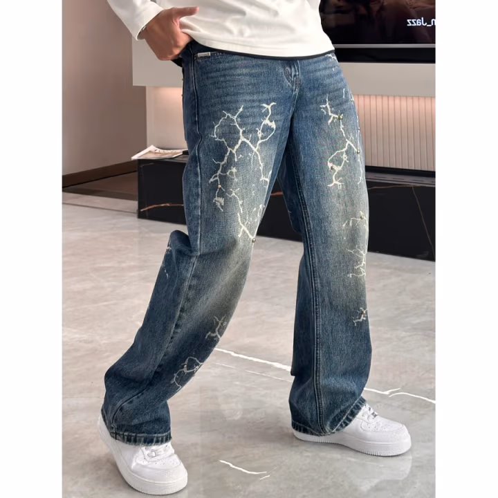 Louis Vuitton washed blue trouser — ref 842498