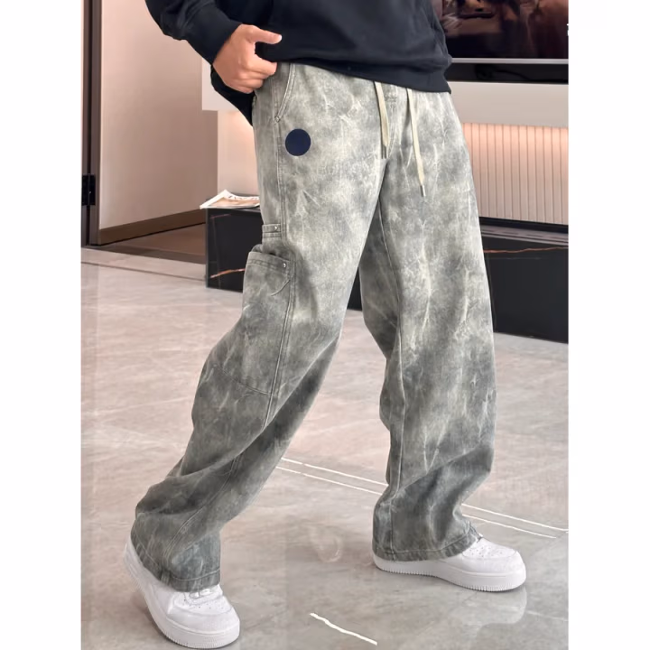 Louis Vuitton washed blue trouser — ref 842504