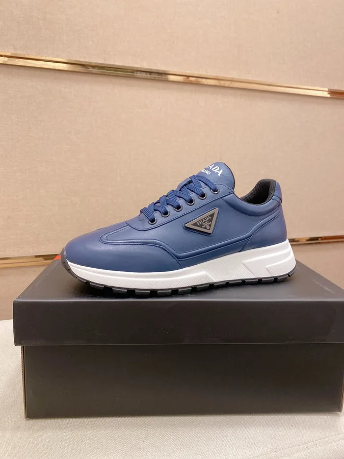 Prada navy shoe