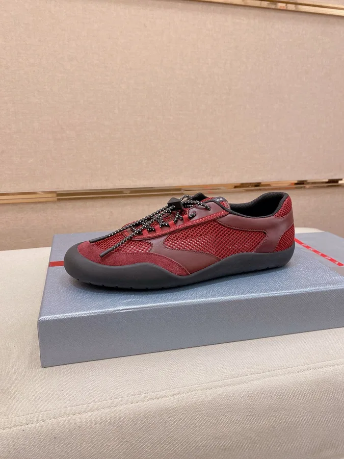 Prada burgundy shoe