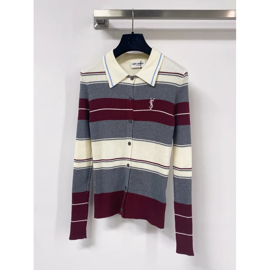 Saint Laurent burgundy garment — ref 842988