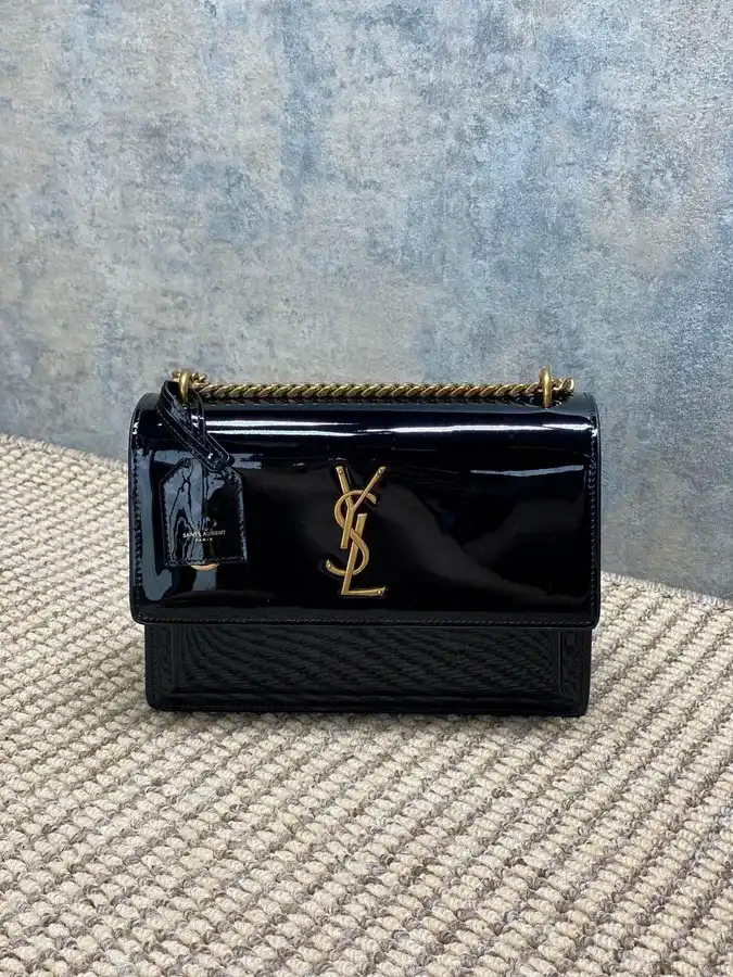 Saint Laurent black mini bag — ref 770869