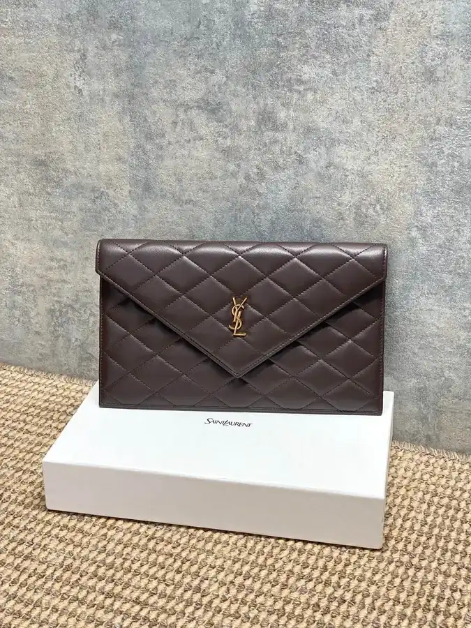 Saint Laurent brown mini bag — ref 787537