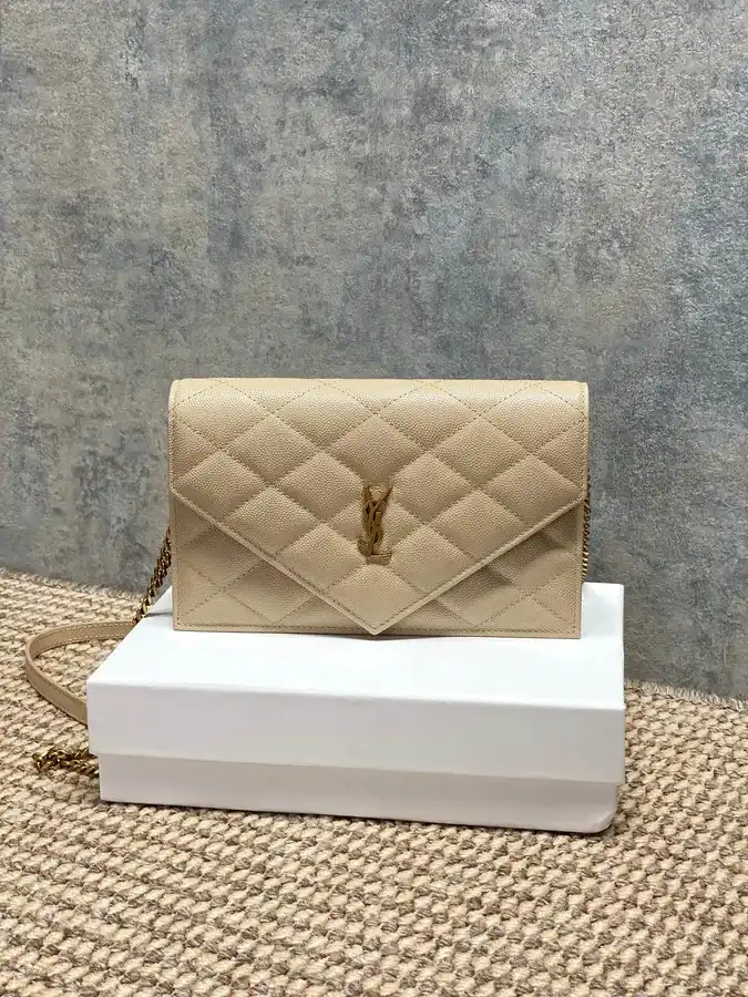 Saint Laurent cream mini bag — ref 787530