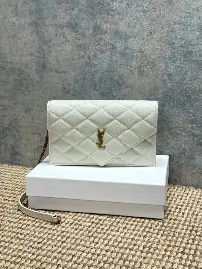 Saint Laurent cream mini bag — ref 787532