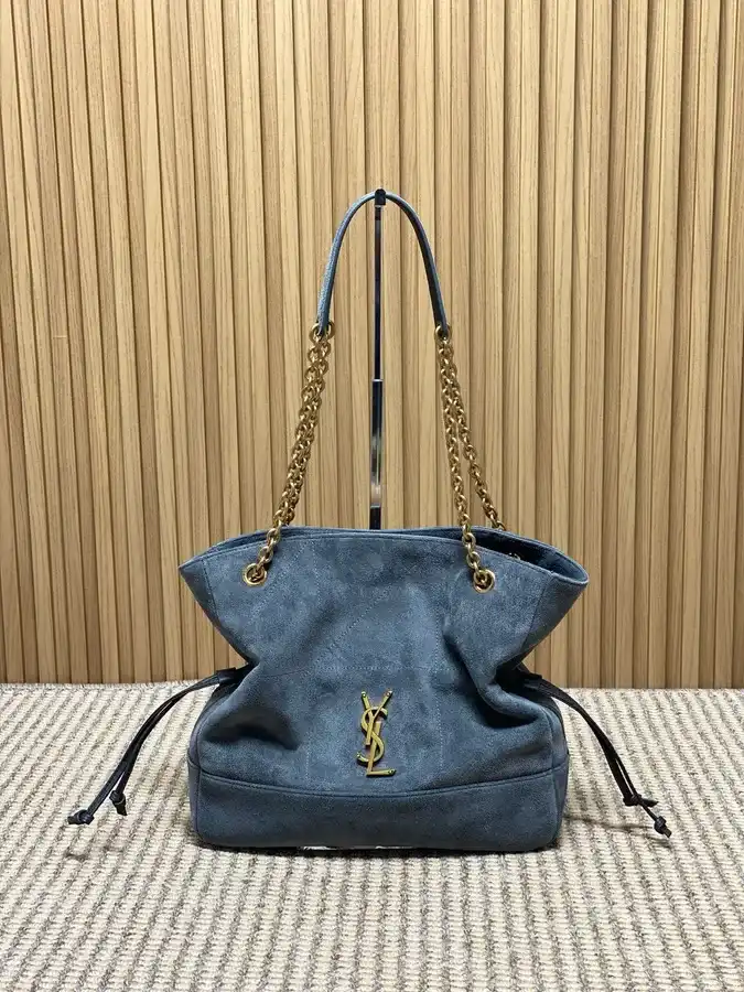 Saint Laurent washed blue mini bag — ref 788421