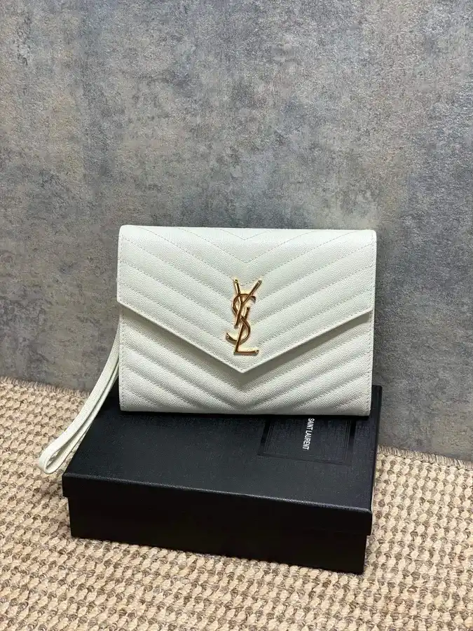 Saint Laurent white mini bag — ref 770860
