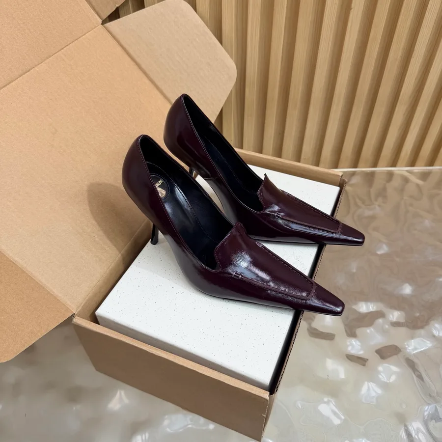 Saint Laurent burgundy shoe — ref 813263