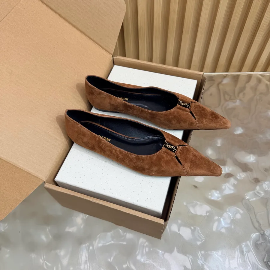 Saint Laurent caramel shoe — ref 813252