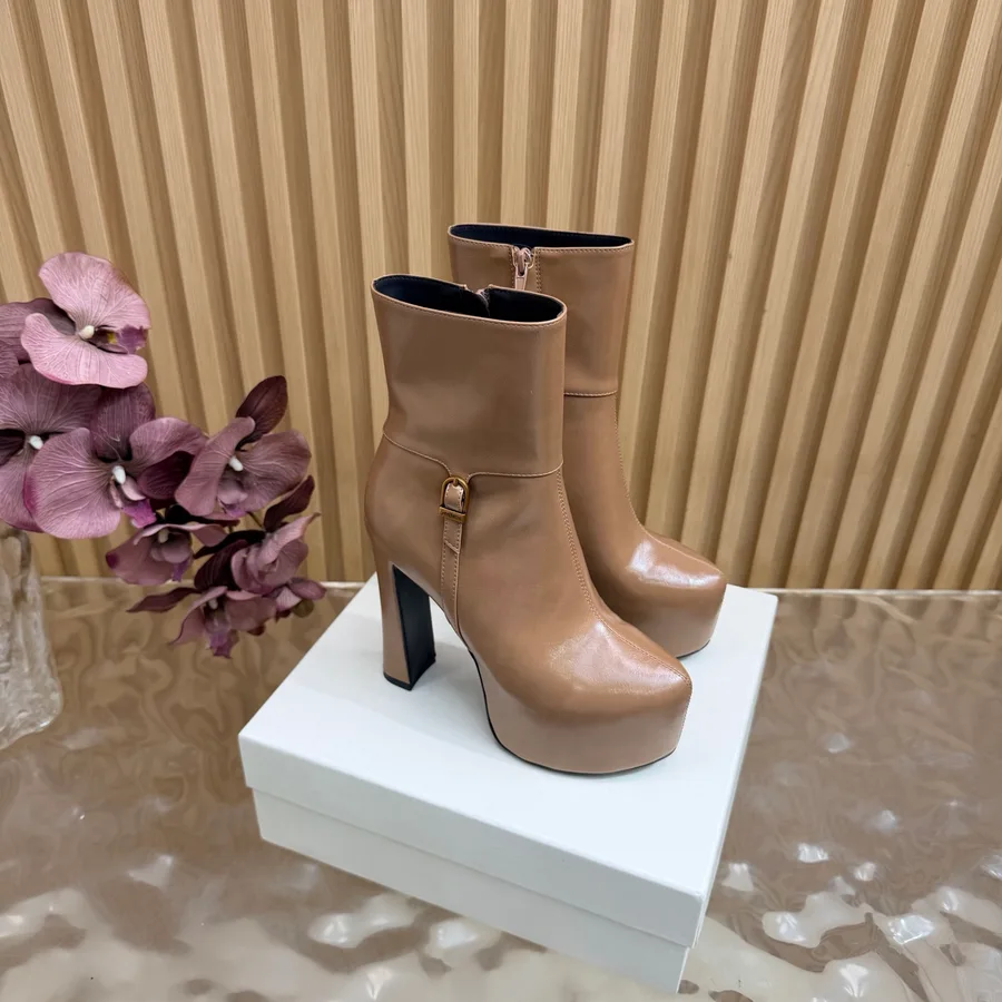 Saint Laurent caramel shoe — ref 813267