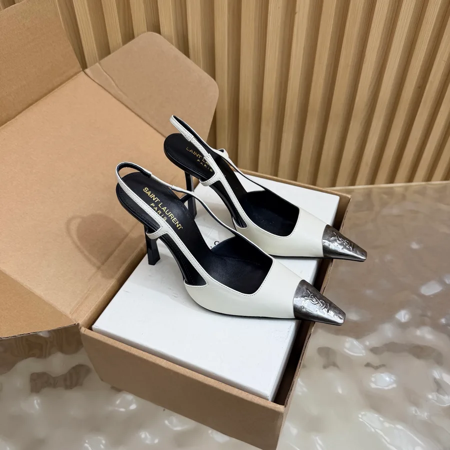 Saint Laurent white shoe — ref 791703