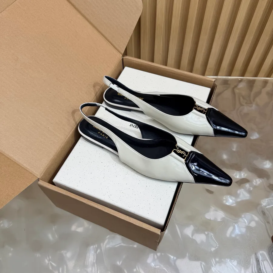 Saint Laurent white shoe — ref 813248