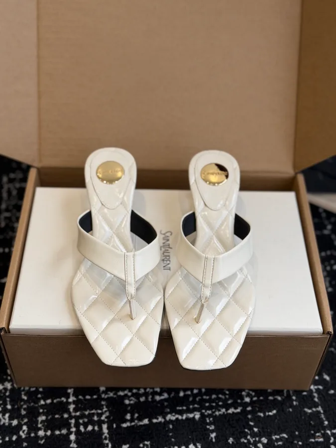 Saint Laurent white shoe — ref 791819