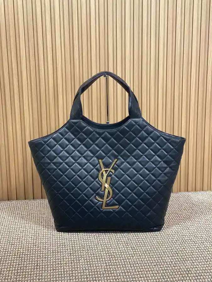 Saint Laurent black tote bag — ref 833404
