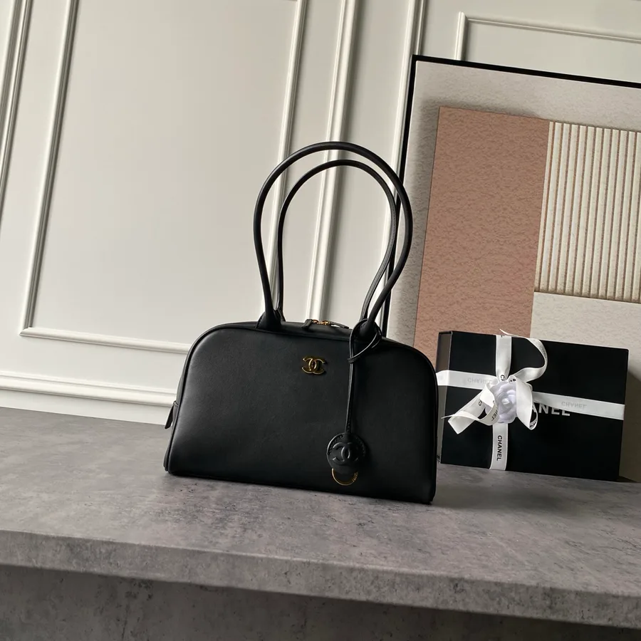 Chanel 26B bowling bag front catalog photo