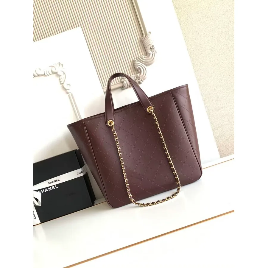 Chanel 26B mini tote angle catalog photo