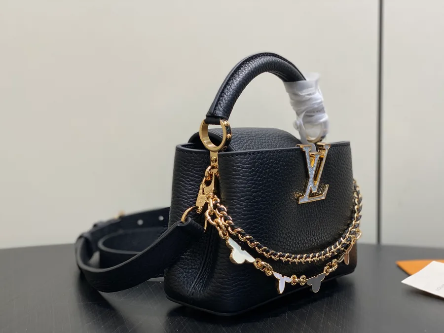 LV Capucines BB bag detail catalog photo
